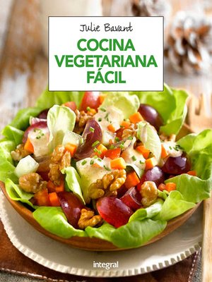 cover image of Cocina vegetariana fácil
